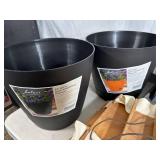 Birdhouses, Bird Feeders, 2 New Self-Watering Planters, Hanging Shelf