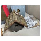 Birdhouses, Bird Feeders, 2 New Self-Watering Planters, Hanging Shelf