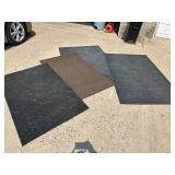 4 Heavy Commercial Entry Rugs with Rubber Backing