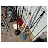 Take What You Want, Long Handle Tools, Shovels, Curved Shower Bars, Brooms, and Lots More.