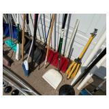 Take What You Want, Long Handle Tools, Shovels, Curved Shower Bars, Brooms, and Lots More.