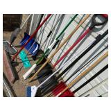 Take What You Want, Long Handle Tools, Shovels, Curved Shower Bars, Brooms, and Lots More.