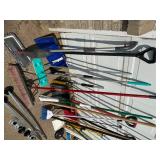 Take What You Want, Long Handle Tools, Shovels, Curved Shower Bars, Brooms, and Lots More.