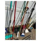 Take What You Want, Long Handle Tools, Shovels, Curved Shower Bars, Brooms, and Lots More.