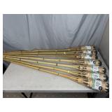 7 New Bamboo Tiki Torches