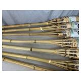 7 New Bamboo Tiki Torches