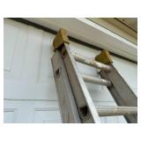 Werner 16 ft Aluminum Extension Ladder