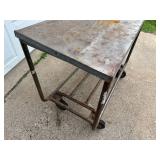 Metal Grocery Stock Cart