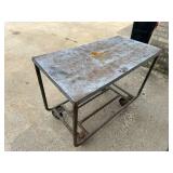 Metal Grocery Stock Cart