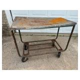 Metal Grocery Stock Cart