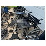 8 Wheelchairs and Large Assortment Of Parts