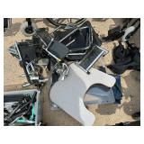 8 Wheelchairs and Large Assortment Of Parts
