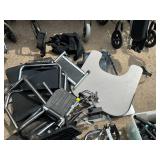 8 Wheelchairs and Large Assortment Of Parts