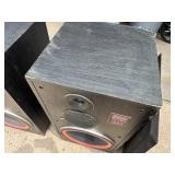 Pair of Cerwin Vega RE-38 Large 3-way Floor Speaker - 15" Woofers