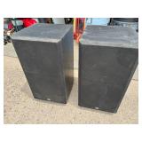 Pair of Cerwin Vega RE-38 Large 3-way Floor Speaker - 15" Woofers