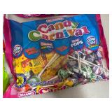 Assorted Candy, Tootsie Pops, Fruit Chews, Blow Pops, Sugar Babies, and More