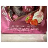 4 Large Bags of Lindt Lindor Strawberries and Cream Chocolate Truffles