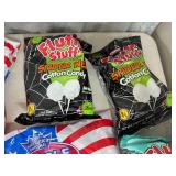Assorted Candy, Candy Apple Pops, Tootsie Rolls, Bubble Gum, Cotton Candy, and More