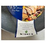 New 9.5 inch Non-Stick Aluminum Marble Coating Frying Pan