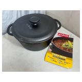 New 5 Quart Cast Iron Dutch Oven - Scuffed