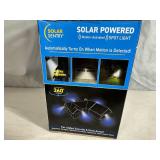 New Solar Sentry Solar Powered Security Light