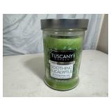 New 18 oz Tuscany Premium Candle with Essential Oils