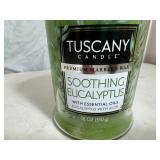 New 18 oz Tuscany Premium Candle with Essential Oils