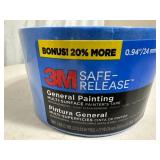 New 3 Pack of 3M Safe-Release Blue Painters Tape
