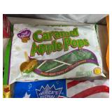 Assorted Candy, Haribo, Caramel Roca, Caramel Apple Pops, Blow Pops, Charms, and More