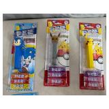 Pokemon and Sonic Hedgehog Pez Dispensers