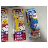Pokemon and Sonic Hedgehog Pez Dispensers