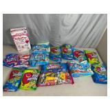 Assorted Candy, Airheads, Tootsie Pops, Dubble Bubble, and More