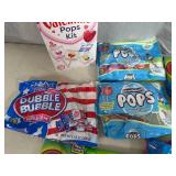 Assorted Candy, Airheads, Tootsie Pops, Dubble Bubble, and More