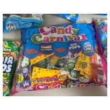 Assorted Candy, Airheads, Tootsie Pops, Dubble Bubble, and More