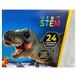 New National Geographic Dinosaur Advent Calendar with 24 Dinosaurs and T-Rex Tooth Replica
