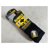 2 New Pairs of Dewalt Crew Work Socks