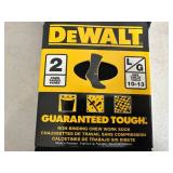 2 New Pairs of Dewalt Crew Work Socks