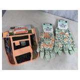 New Gardening Belt and 2 Pairs Garden Gloves