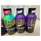 6 New 5 Hour Energy Shots - 3 Flavors