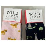 6 New Pairs of Cute Novelty Socks - Fox and Rabbits!