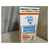 8 Boxes of Water Magic Immune Defense Flavor Straws - Mega Orange Flavor