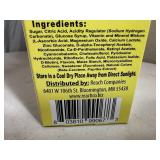 8 Boxes of Water Magic Immune Defense Flavor Straws - Mega Orange Flavor