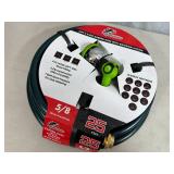 New 25 ft Garden Hose with Watering Nozzle