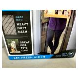 New Magic Mesh Hands-Free Magnetic Screen Door - Deluxe