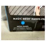 New Magic Mesh Hands-Free Magnetic Screen Door - Deluxe