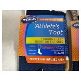 3 New Pair Dr Scholls Athletes Foot Socks