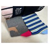 6 New Pairs of Cute Novelty Socks - Dogs and Ducks!