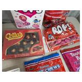 Assorted Candy, Chocolate Covered Cherries, Dots, Tootsie Pops, Fruit Chews, and More