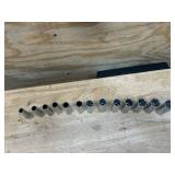 CRAFTSMAN V SERIES 13 PC Deep Socket Set- 1/2" Drive (12 through 25)