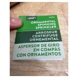 Orbit Ornamental Spinning Sprinkler